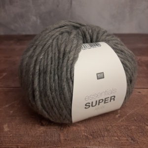 Rico Essentials Super Aran 50g - Medium Grey